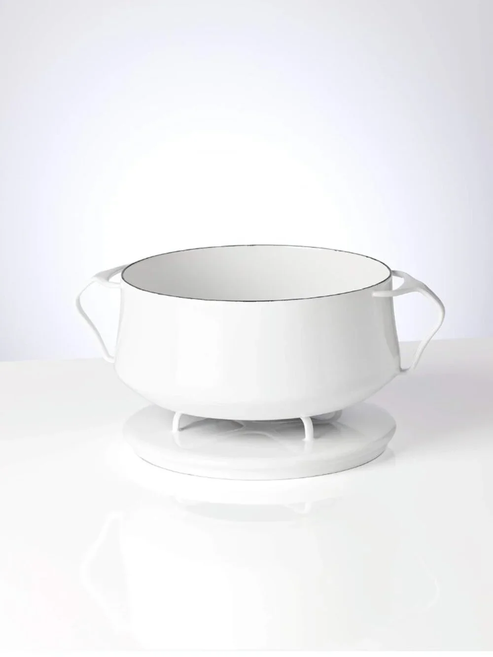 Dansk Kobenstyle Lenox White Casserole Dutch Oven 2 Qt White